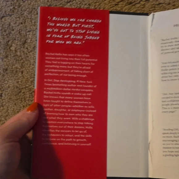 Girl, Stop Apologizing Book by Rachel Hollis - Picture 3 of 4
